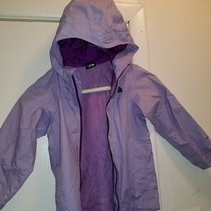 Light purple rain jacket Clearance